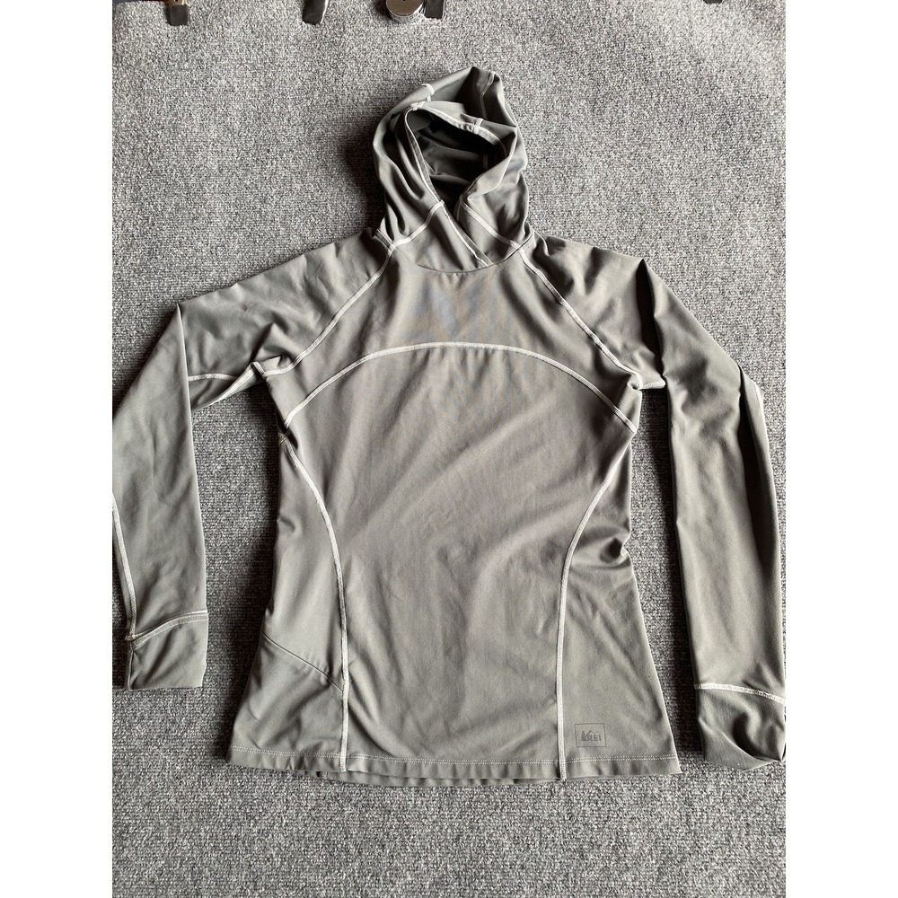 REI Co-op Sahara Shade Hoodie Women's S Grey Gorpcore